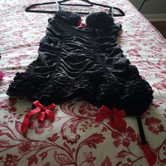 Victoria's Secret Other - Victoria's Secret Sexy Little Things Ruffle Corset